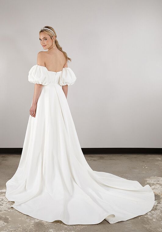 Essense of Australia D3957 A-Line Wedding Dress - 3