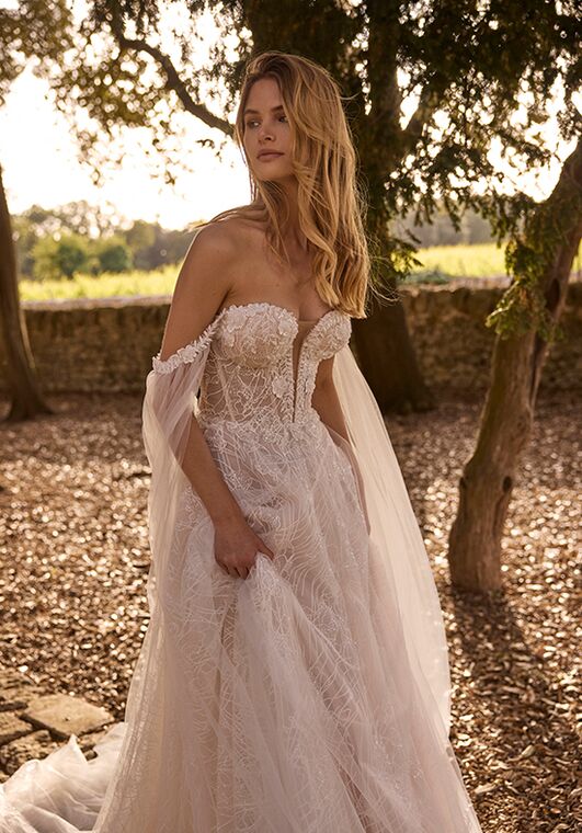 Dance of Puglia by LOVE by Ricca Sposa 25-002(2) ADELINA A-Line Wedding Dress - 4