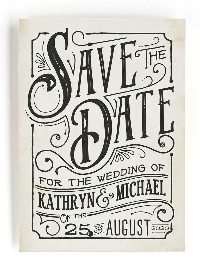 inked save the date