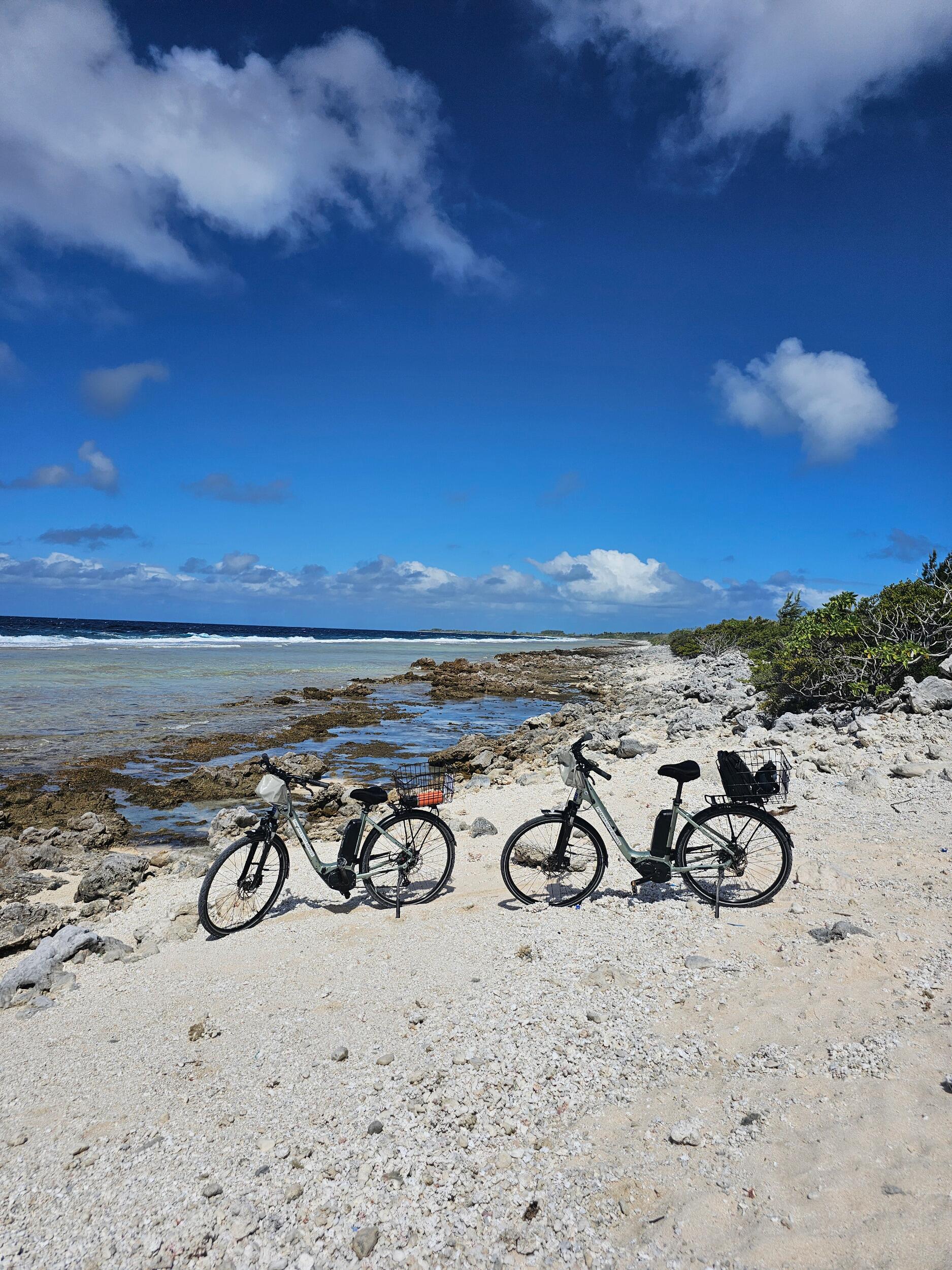 Dylan and Jake vacationed on a cruise around French Polynesia.