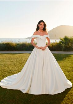 Demetrios 8110 Ball Gown Wedding Dress