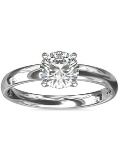 Blue Nile Round Cut Engagement Ring
