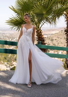 Moonlight Tango T208 A-Line Wedding Dress
