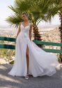 Moonlight Tango T208 A-Line Wedding Dress - thumbnail - 1