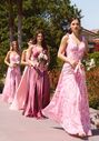 Ladivine 7442 V-Neck and Plunge Bridesmaid Dress - thumbnail - 1