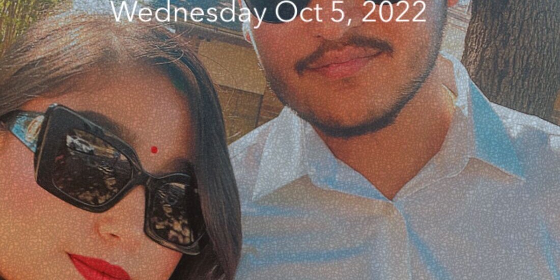 Aakriti & Ujit Home Page Banner