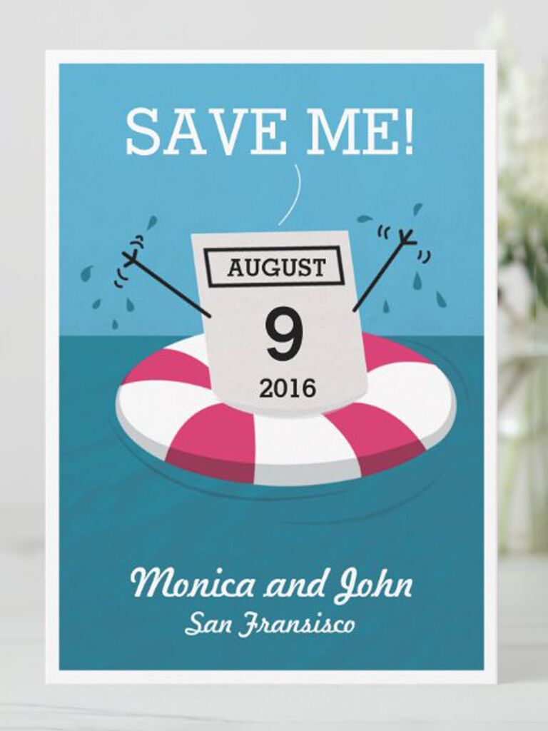 Funny Save-The-Date Cards For Couples With A Sense Of Humor