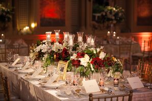 Traditional Winter-Inspired Centerpieces