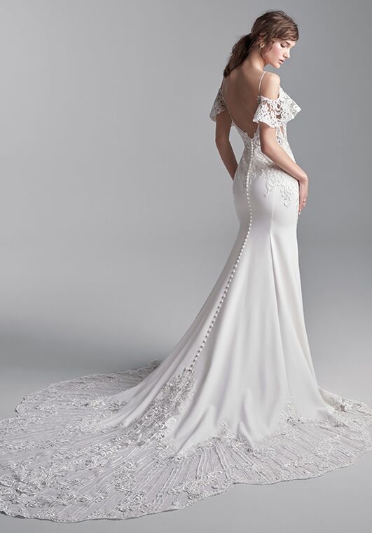 Sottero and Midgley BRACKEN Sheath Wedding Dress - 4