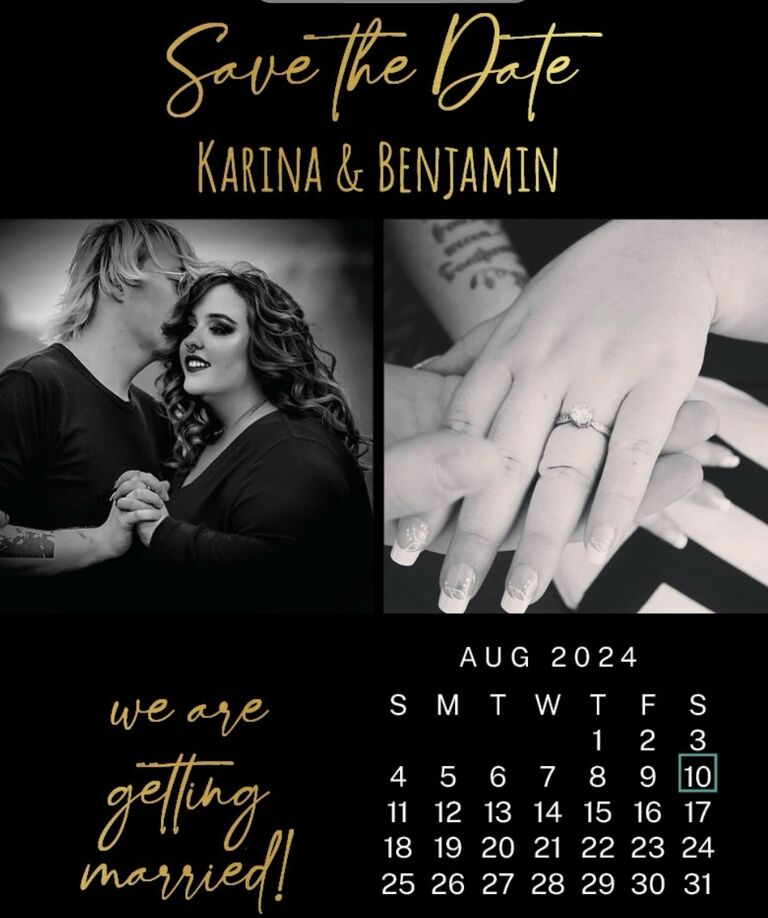 Karina & Benjamin Home Page Banner
