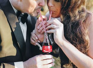 For their wedding at The Adams Estate in Lake Alfred, Florida, Rebecca Pimienta and Tim Goodchild celebrated their love of Disney by threading iconic 
