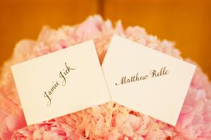 Classic Calligraphed Place Cards