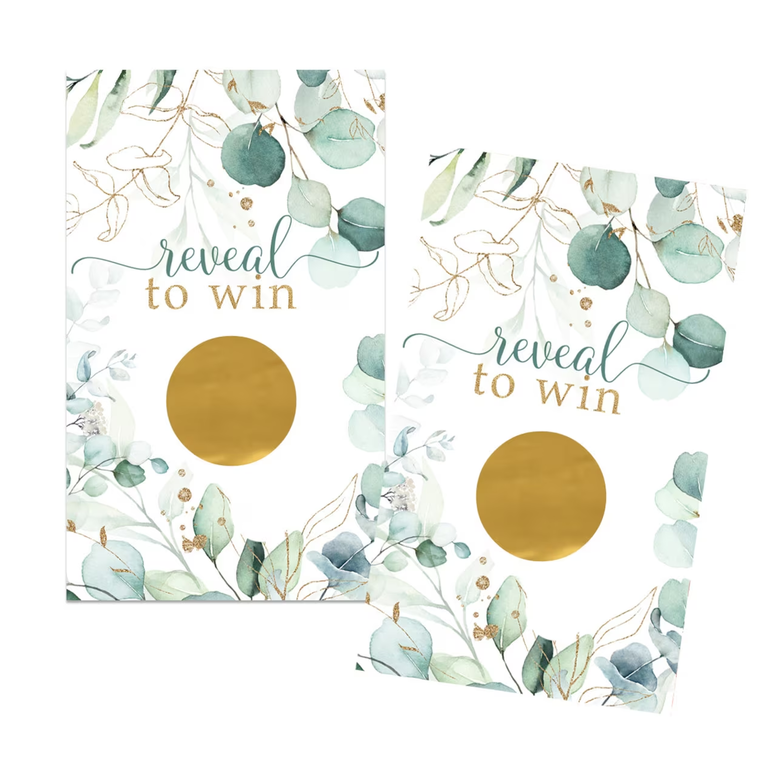 Paper Clever Party Scratch Off Game for the best engagement party