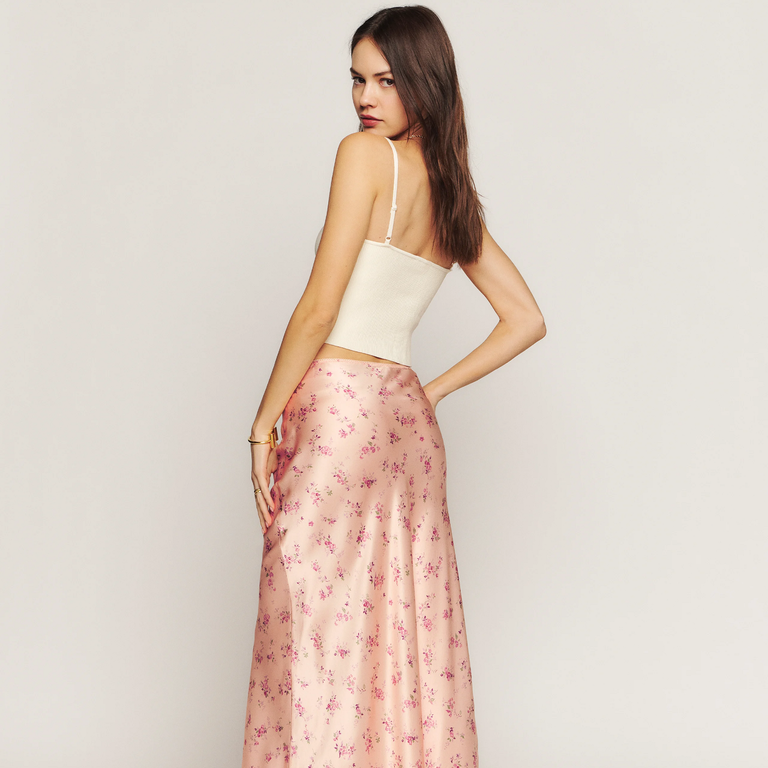 Silk Slip Shirt from Reformation for the best 12th wedding anniversary