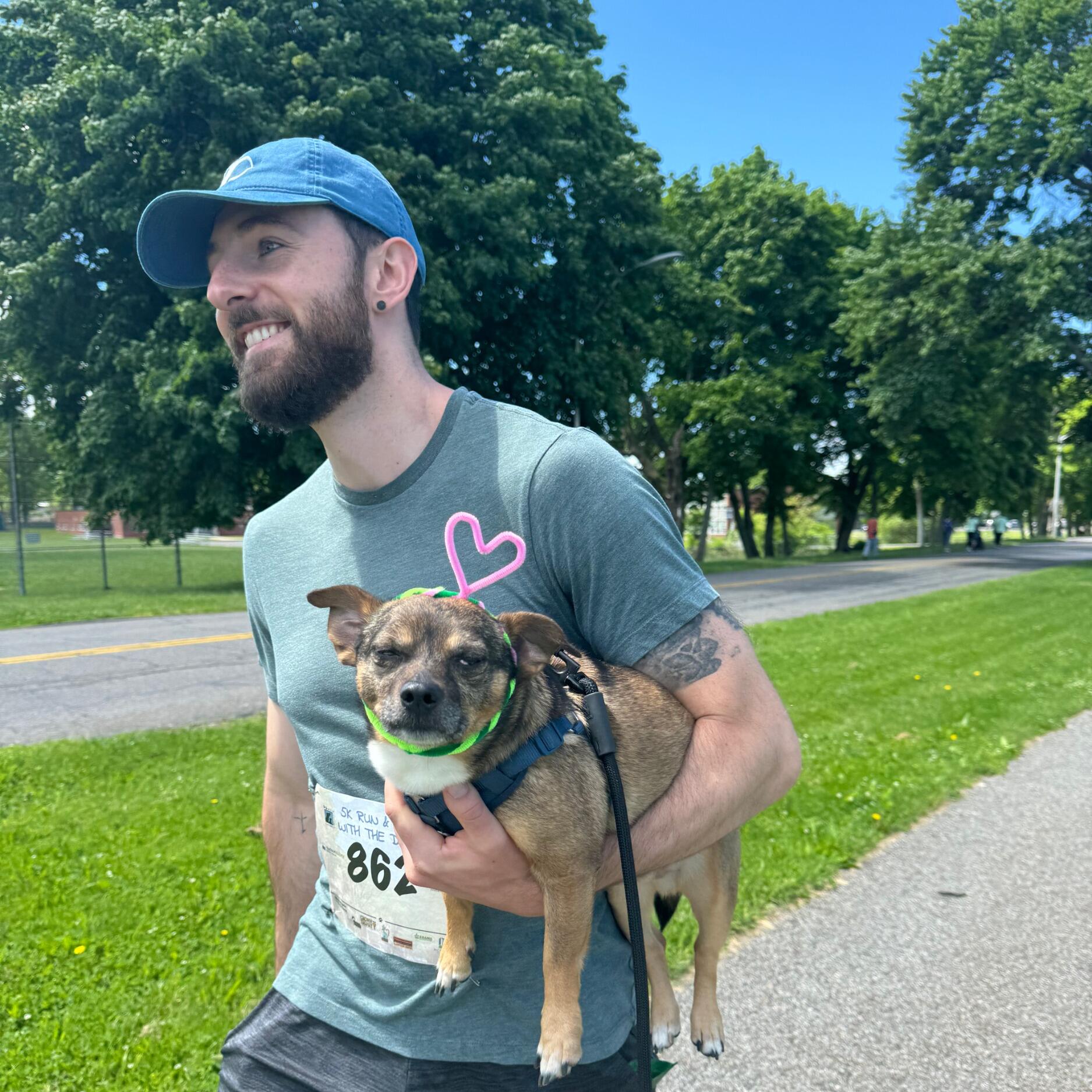 Picture of Kona's first 5k