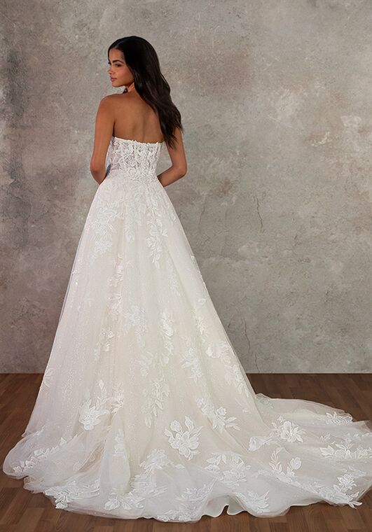 Essense of Australia D4403 A-Line Wedding Dress - 4