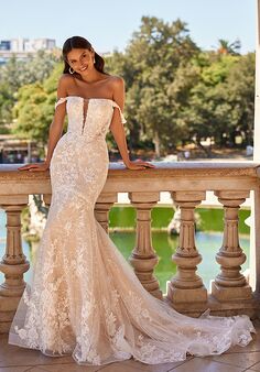 Moonlight Collection J6874 Mermaid Wedding Dress