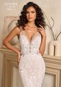 IVOIRE by KITTY CHEN RUBY, V2307 Fit-and-Flare Wedding Dress - thumbnail - 3