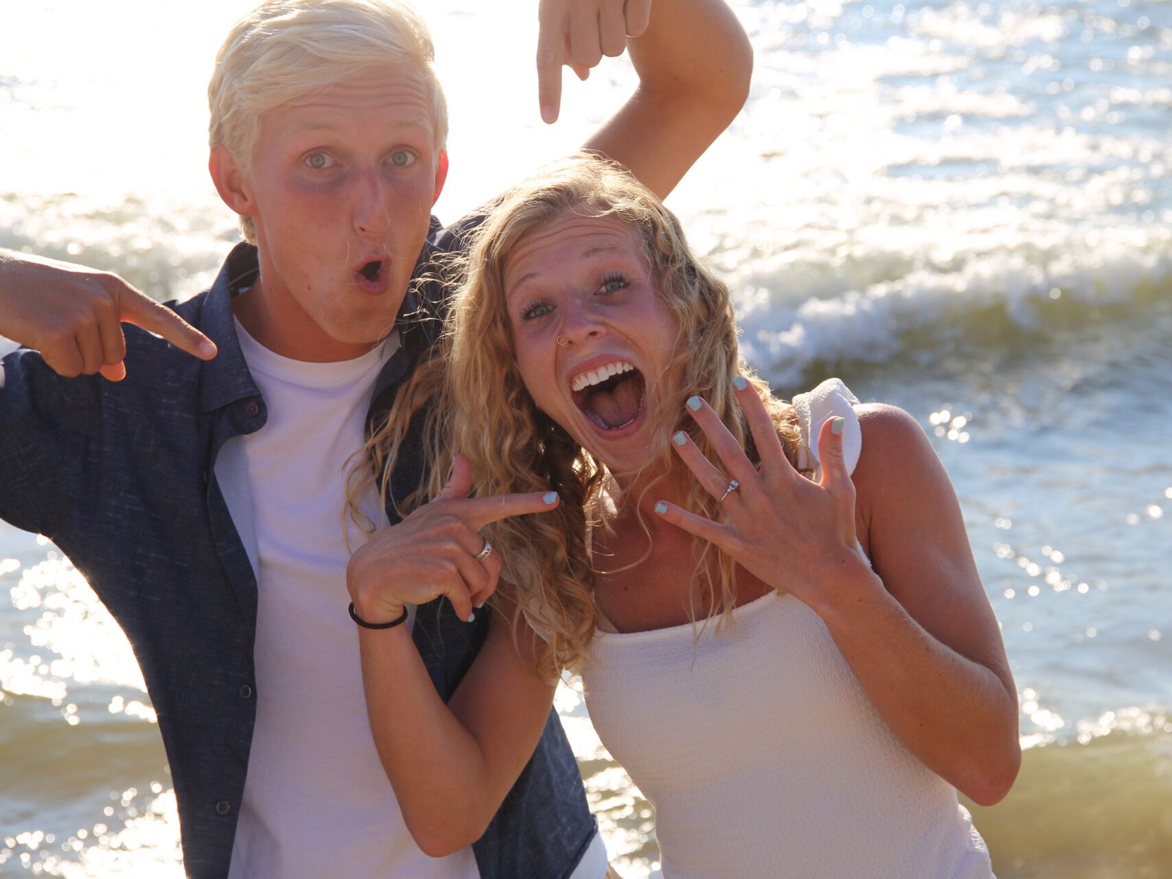 Picture of From friends to fiancés...