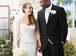The Bride Teela Harris, 28, a business development executive The Groom Jarrad Page, 28, a professional athlete The Date March 24  A jewel-tone color p