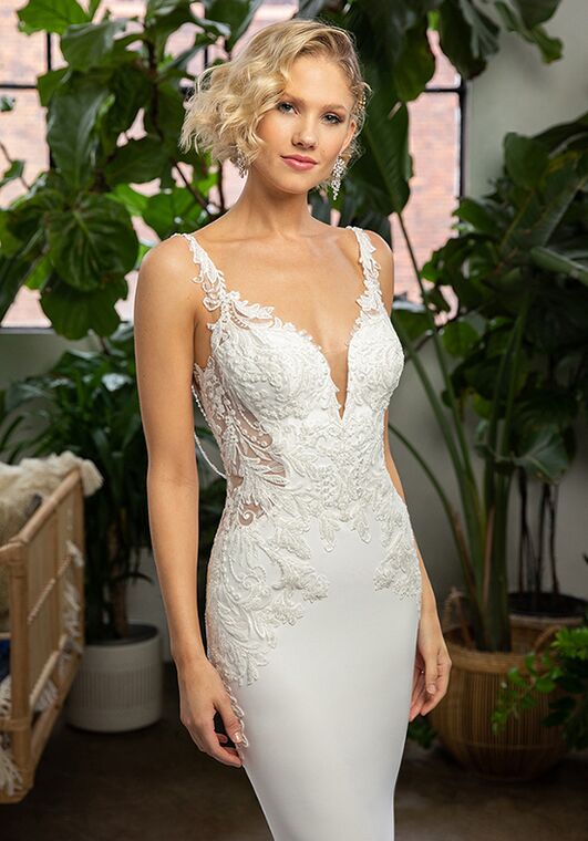 Beloved by Casablanca Bridal BL333 Lexi Mermaid and Trumpet Wedding Dress - 2