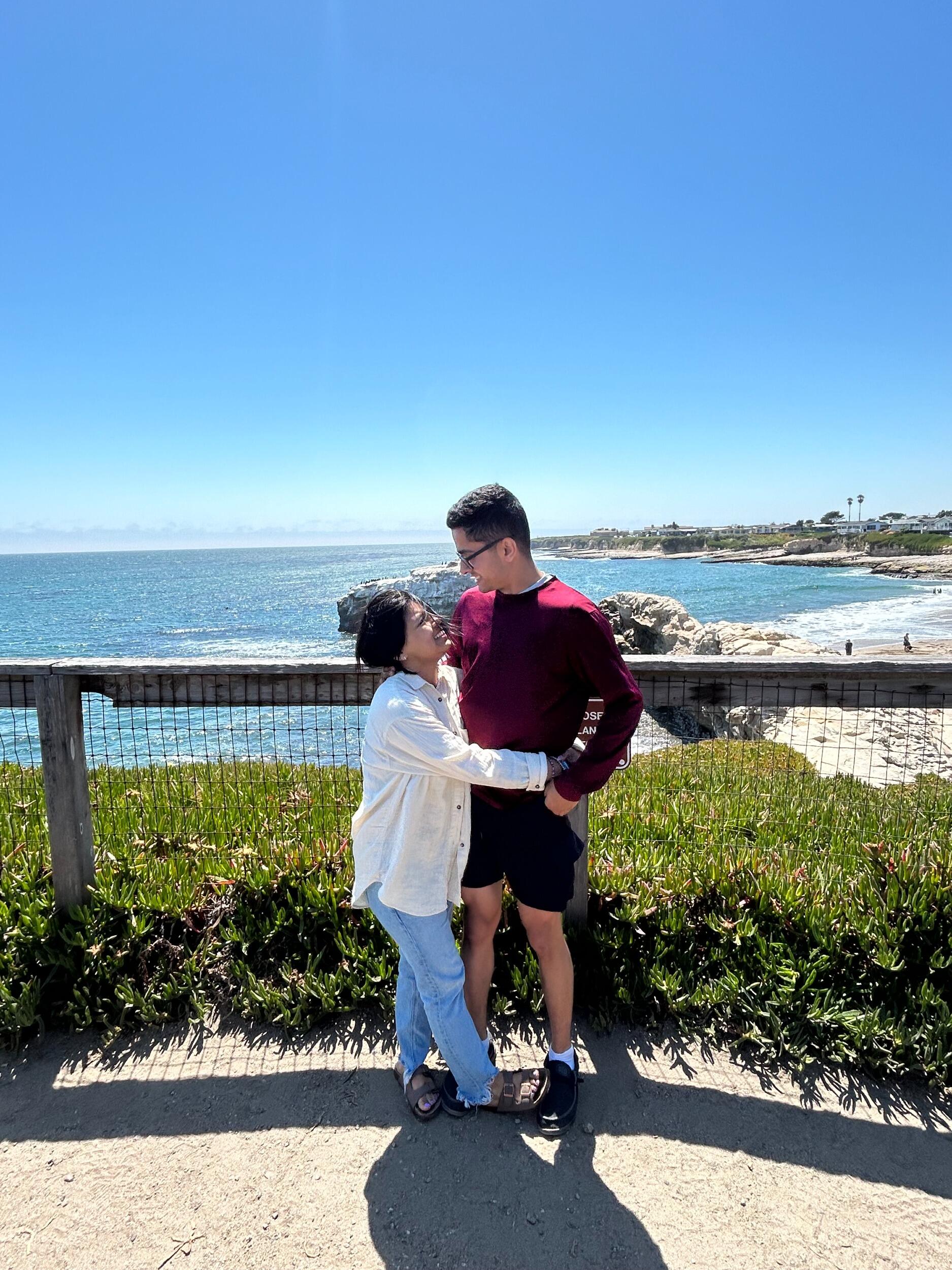 Went to Santa Cruz, California.
