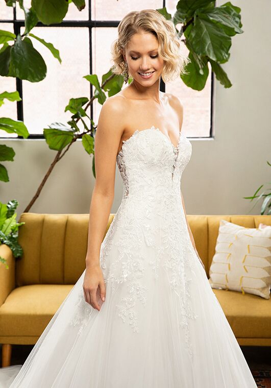 Beloved by Casablanca Bridal BL325 Miley A-Line Wedding Dress - 2