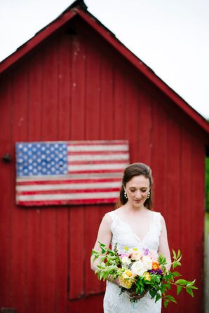 Wild Romantic Bridal Bouquet