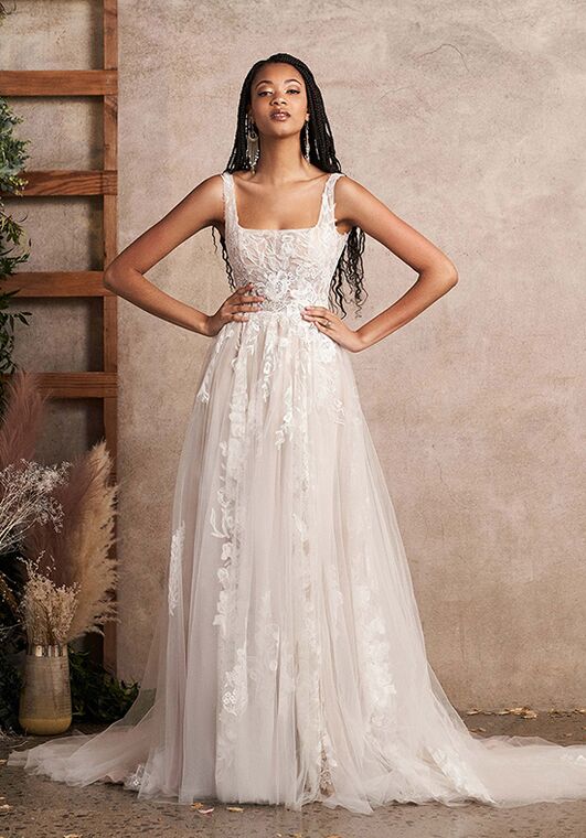 Lillian West 66225 A-Line Wedding Dress - 2