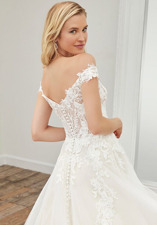 Adrianna Papell Platinum 31251 Ball Gown Wedding Dress - 2