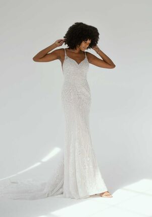 Essense of Australia D3837 Fit-and-Flare Wedding Dress