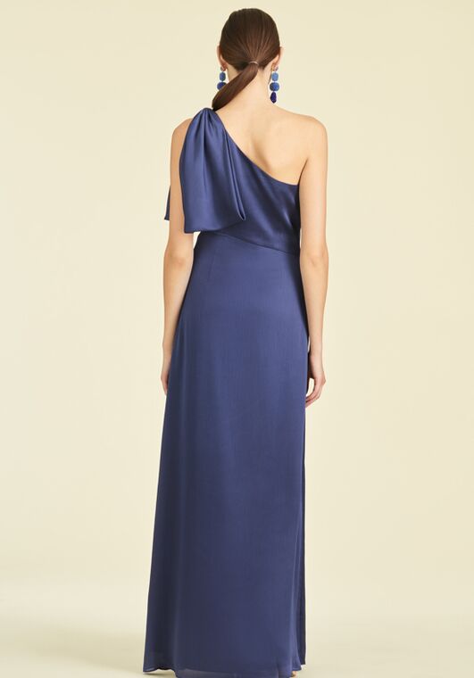 Sachin & Babi Chelsea Gown - Deep Cobalt One Shoulder Bridesmaid Dress - 2