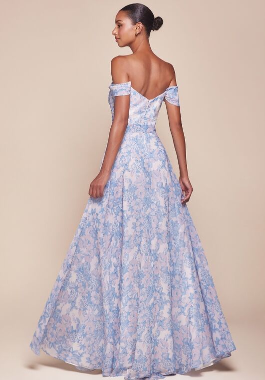 Ladivine 7441 Off the Shoulder Bridesmaid Dress - 2