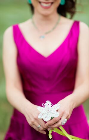 DIY Beaded Bridesmaid Flowers