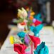 Colorful Linen Napkin Place Settings