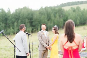 An Outdoor Ceremony at the Flying Horse Ranch