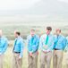 Rain Soaked Groomsmen