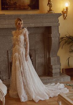 Amalfi Passion collection by Ricca Sposa Massimo 24-008 A-Line Wedding Dress