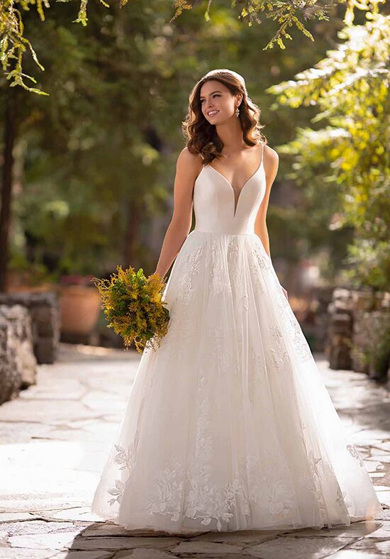 Essense of Australia D2810 Ball Gown Wedding Dress - 1