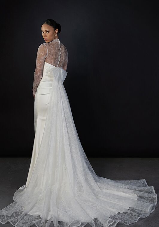 Martina Liana ML1874 Column Wedding Dress - 3
