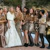 A Glamorous, Rustic Winter Wedding at Peaceful Valley Ranch in Lyons, Colorado 