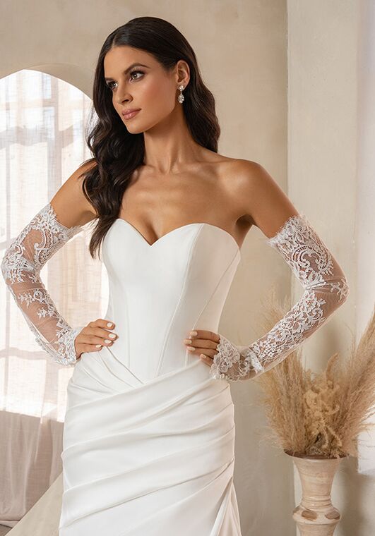 KITTY CHEN VESPER, H2631 Mermaid and Trumpet Wedding Dress - 2