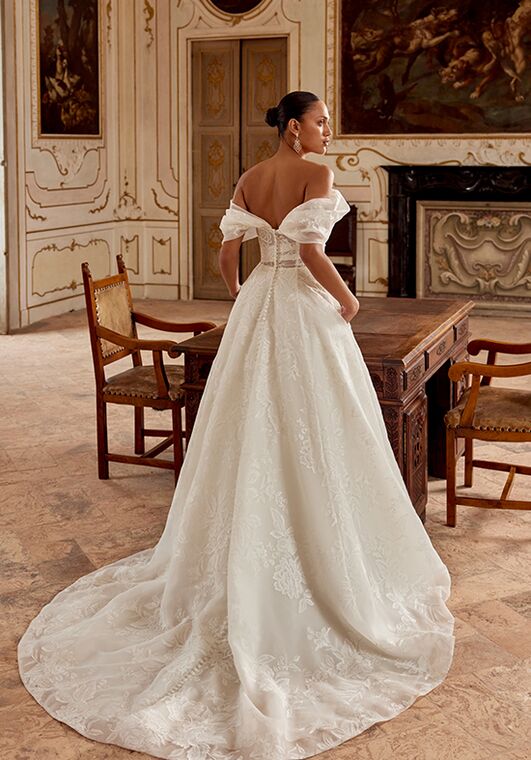 Justin Alexander Kerryann A-Line Wedding Dress - 4