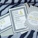 Black and Gold Shimmer Invitations