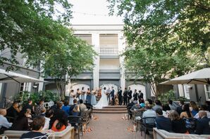 Wedding Ceremony at the Kimpton Brice Hotel in Savannah, Georgia