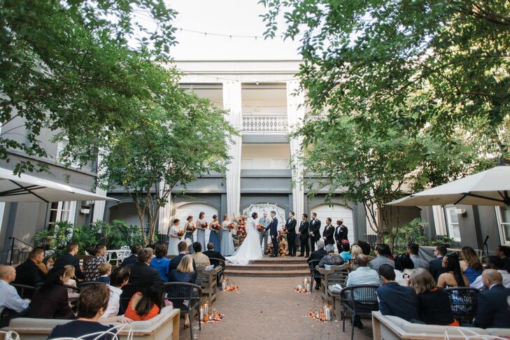 Wedding Ceremony at the Kimpton Brice Hotel in Savannah, Georgia