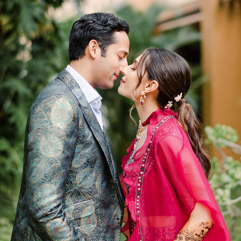 Glam wedding engagement photo ideas