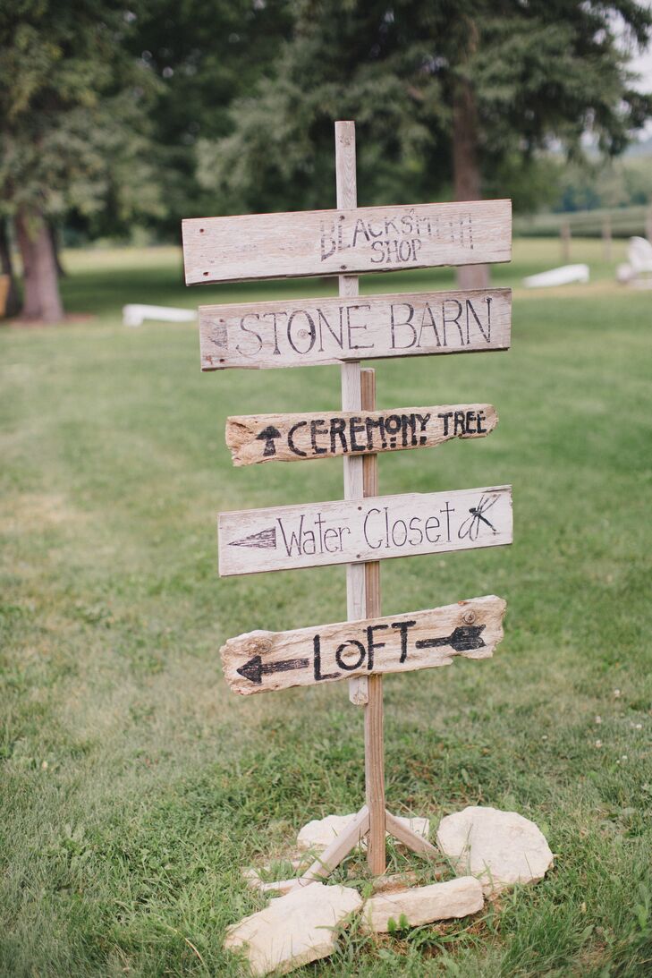 Hand-painted Wood Signs
