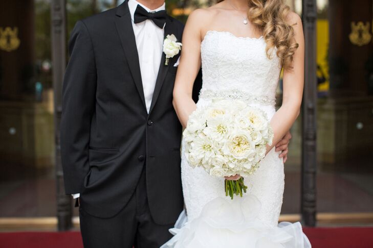 Bride and Groom Wedding Outfits