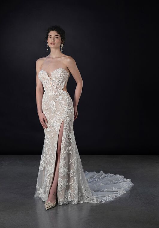 Martina Liana 1850 Column Wedding Dress - 2